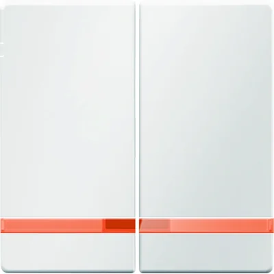 Keys with an orange lens, snow-white velvet