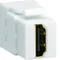 KEYSTONE Modul HDMI-Buchse, Durchschleifanschluss, gerader Stecker 180°, weiß