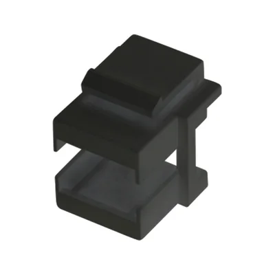 Keystone mounting adapter for SC simplex / LC duplex adapter, black (pack of 100) ALANTEC