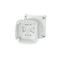KF 0200 H Box for outdoor installation, grey, IP 66/IP 67, 93x93x62, without embossing, without terminals