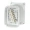 KF 1010 G Outdoor installation box, grey, IP 66/IP 67, 180x130x77, with 5-pole terminal, 10 mm2, Cu