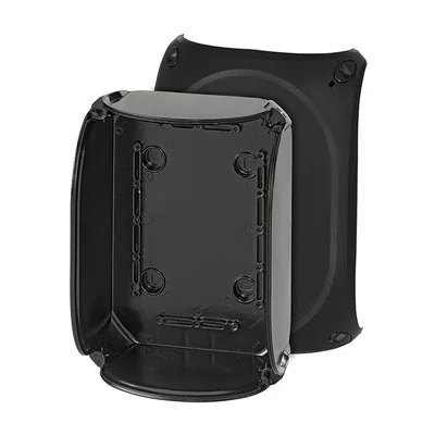 KF 1600 C Box for outdoor installation, black, IP 66/IP 67, 210x155x92, without embossing, without terminals