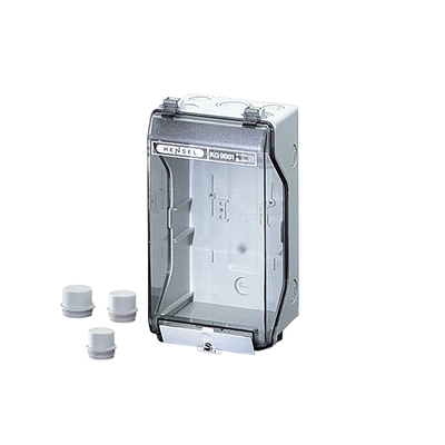 KG 9001 Custodia vuota KG, IP 65 quando utilizzata lunghezza EDK/AKM, 136x253x115