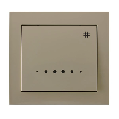 KIER Cross connector with beige backlight