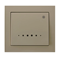 KIER Interruptor cruzado iluminado beige