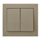 KIER Interruttore doppio contatto, beige