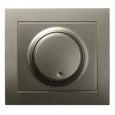 KIER Ściemniacz uniwersalny do obciążenia żarowego,  owego oraz LED satyna light