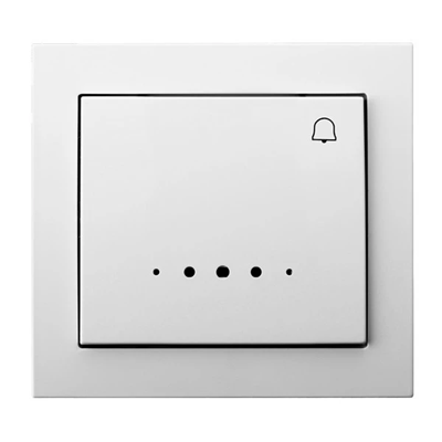 KIER Short-circuit switch "bell" white