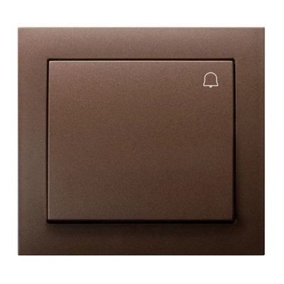 KIER Short-circuiting switch "bell" brown metallic