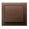 KIER Single-pole brown metallic switch