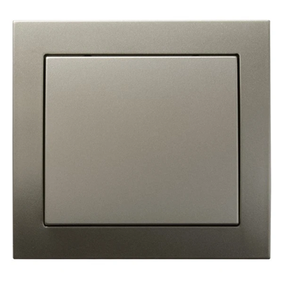 KIER Single-pole satin light switch