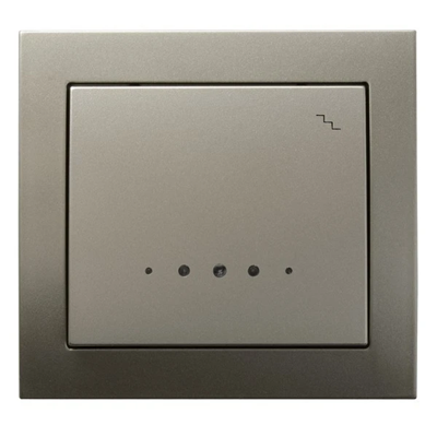 KIER Stair switch with blue satin light backlight