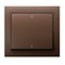 KIER Two-pole brown metallic switch