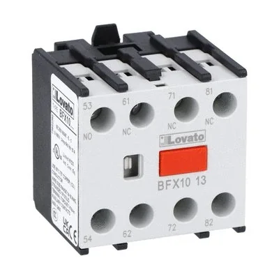 Kit de contactos auxiliares BFX1013 para contactores BF, montaje frontal, terminales de tornillo, 1NO+3NC