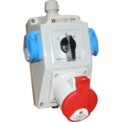 Kit de instalación de cinco polos de 16 A, interruptor L-O-P