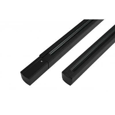 Kit rail triphasé 2 m noir