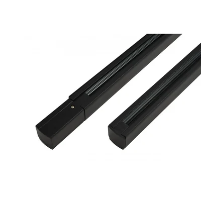 Kit rail triphasé noir 1,5 m