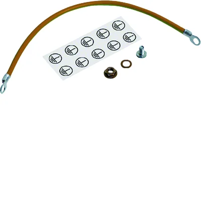 Kit terre câblée 10mm2 Vis M6 270mm