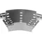 KKMPJ300H80 Kolanko 45° gr. blachy - 1 mm