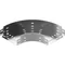KKPP400H80 90°-Bogen, Blechdicke - 1,50 mm