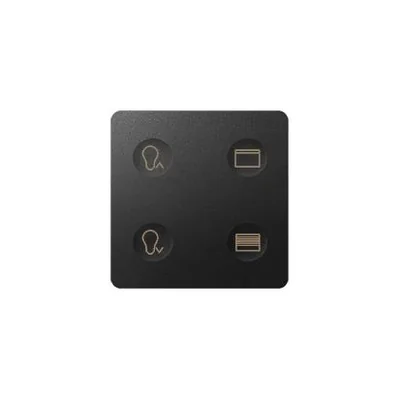 Klawiatura Sense 4kl grafit ikony Custom T3