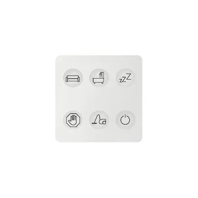 Klawiatura Sense 6kl biała ikony Custom T1