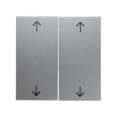 Klawisz podwójny z nadrukiem symbolu "strzałki" aluminiowe