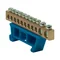 Клемна колодка TH 35-11/25N синього кольору