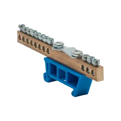 Клемна колодка TH 35-K/N синього кольору