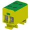 Клемник різьбовий AL/CU, 1, 5-50мм2, TS 35, 1 доріжка, 4 отвори затискач