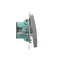Klingelknopf (Modul) 230V, metallic satiniert