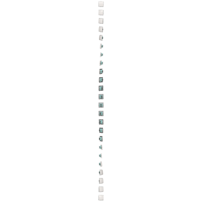 Klingeltaster (Modul) 230, weiß