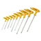 Klucze Torx typu  T  T10-T50, zestaw 9 szt.