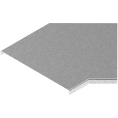 Knee cover galvanized 45 degrees width 250 mm
