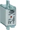 Knife fuse link NH00 gG with central indicator 125A 500V