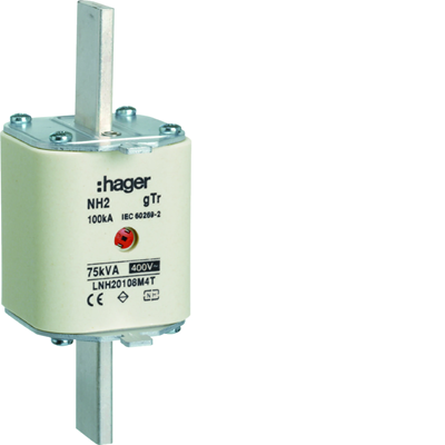 Knife fuse link NH2 gTr 400V 108A