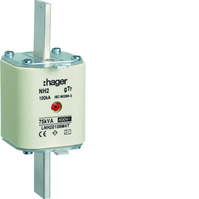Knife fuse link NH2 gTr 400V 108A