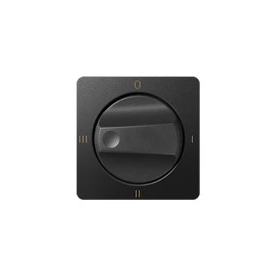 Knob switch cover (4 positions) graphite