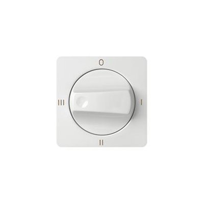 Knob switch cover (4 positions) white