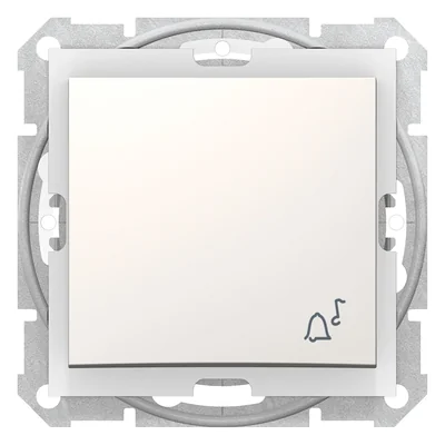 Кнопка дзвінка Sedna IP44 крем