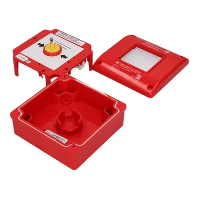 КНОПКА РУЧНОГО ЗАПУСКУ PWP1 2LED З МОЛОТКОМ PWP1-W01-A-01-2LED7\M