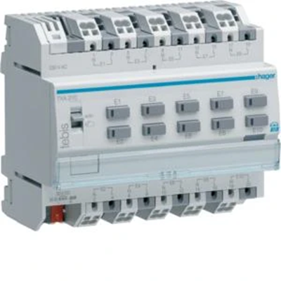 KNX easy Binary input 10-fold 230V AC