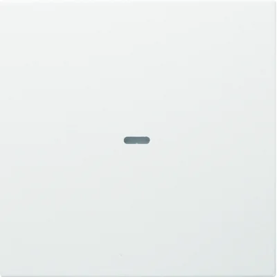 KNX EASY B.KWADRAT/B.3/B.7 Bascule avec cabochon pour module poussoir simple blanc mat