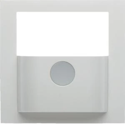 KNX EASY B.KWADRAT/B.3/B.7 Front plate for motion sensor module white gloss