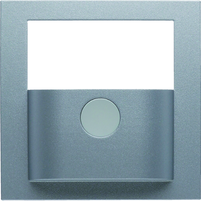 KNX EASY B.KWADRAT/B.3/B.7 Matná hliníková přední deska pro modul snímače pohybu