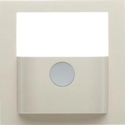 KNX EASY B.KWADRAT/B.3/B.7 Piastra frontale per modulo sensore di movimento, crema, lucido