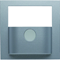 KNX EASY B.KWADRAT/B.3/B.7 Plaque frontale pour module détecteur de mouvement aluminium mat