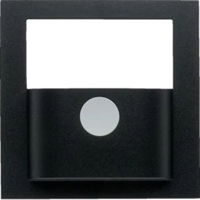 KNX EASY B.KWADRAT/B.3/B.7 Plaque frontale pour module détecteur de mouvement anthracite mat