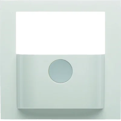KNX EASY B.KWADRAT/B.3/B.7 Plaque frontale pour module détecteur de mouvement blanc brillant