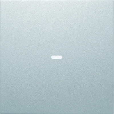 KNX EASY B.KWADRAT/B.3/B.7 Tasto con lente per modulo pulsanti a 1 via alluminio opaco